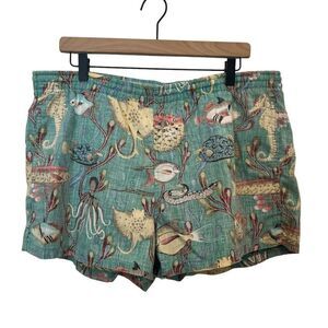 Reyn Spooner Fish Ocean Life Swim Trunks Size L